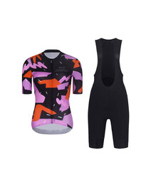RIVANELLE maillot corto y pantalón corto - BIKE´S GOOD - negro/multicolor